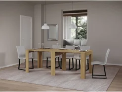 ITAMOBY Consola*Mesa consola extensível 90x25/181 cm Narrow Carvalho Natural Castanho
