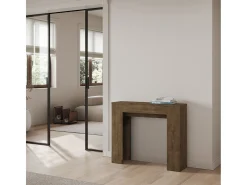 Mesa consola extensível 90x25/181 cm Slick Nogueira^ITAMOBY Online