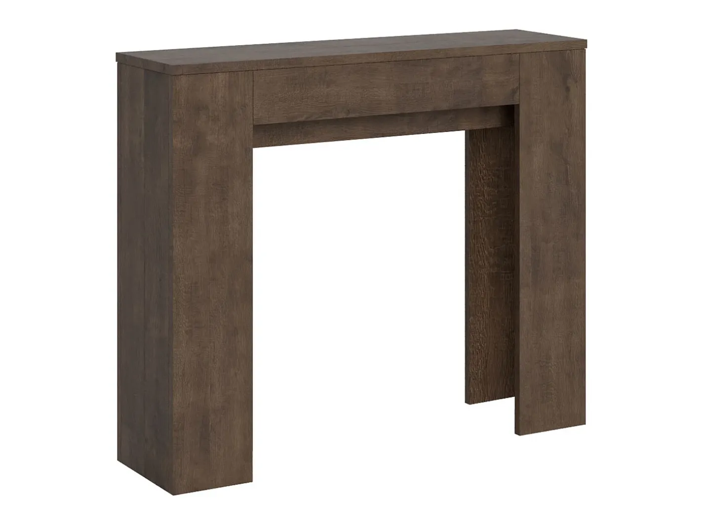 Mesa consola extensível 90x25/181 cm Slick Nogueira^ITAMOBY Online