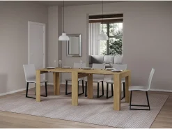 ITAMOBY Consola*Mesa consola extensível 90x25/211 cm Anea Carvalho Natural extensões internas Castanho