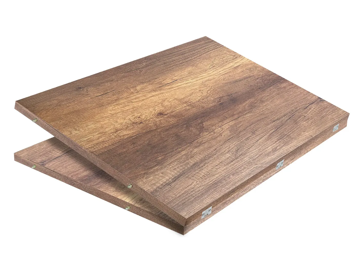 Mesa consola extensível 90x49/307 cm Extra Nogueira extensões internas*ITAMOBY Online