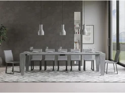 Mesa consola extensível 90x40/300 cm Spimbo Cimento*ITAMOBY Online