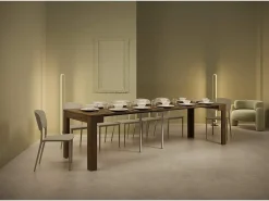 Online Mesa consola extensível 90x42/302 cm Bora nogueira Consola