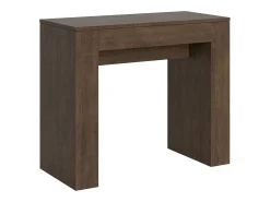 Mesa consola extensível 90x42/198 cm Modem Small Nogueira*ITAMOBY Best