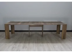 ITAMOBY Consola*Mesa consola extensível 90x42/302 cm Mia Nogueira Natural escuro