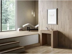 ITAMOBY Consola*Mesa consola extensível 78x47/299 cm Allin Carvalho Natural extensões internas Natural claro