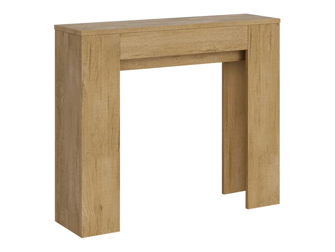 Mesa consola extensível 90x25/181 cm Slick Carvalho Natural*ITAMOBY Hot