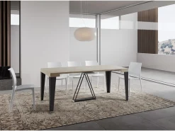 Mesa consola extensível 90x40/300 cm Algo caxemira quadro antracite^Ityhome Clearance
