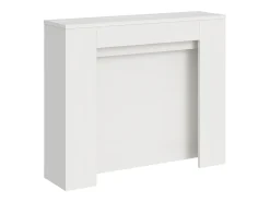 Mesa consola extensível 90x25/211 cm Kiba Cinza Branca extensões internas^ITAMOBY Hot