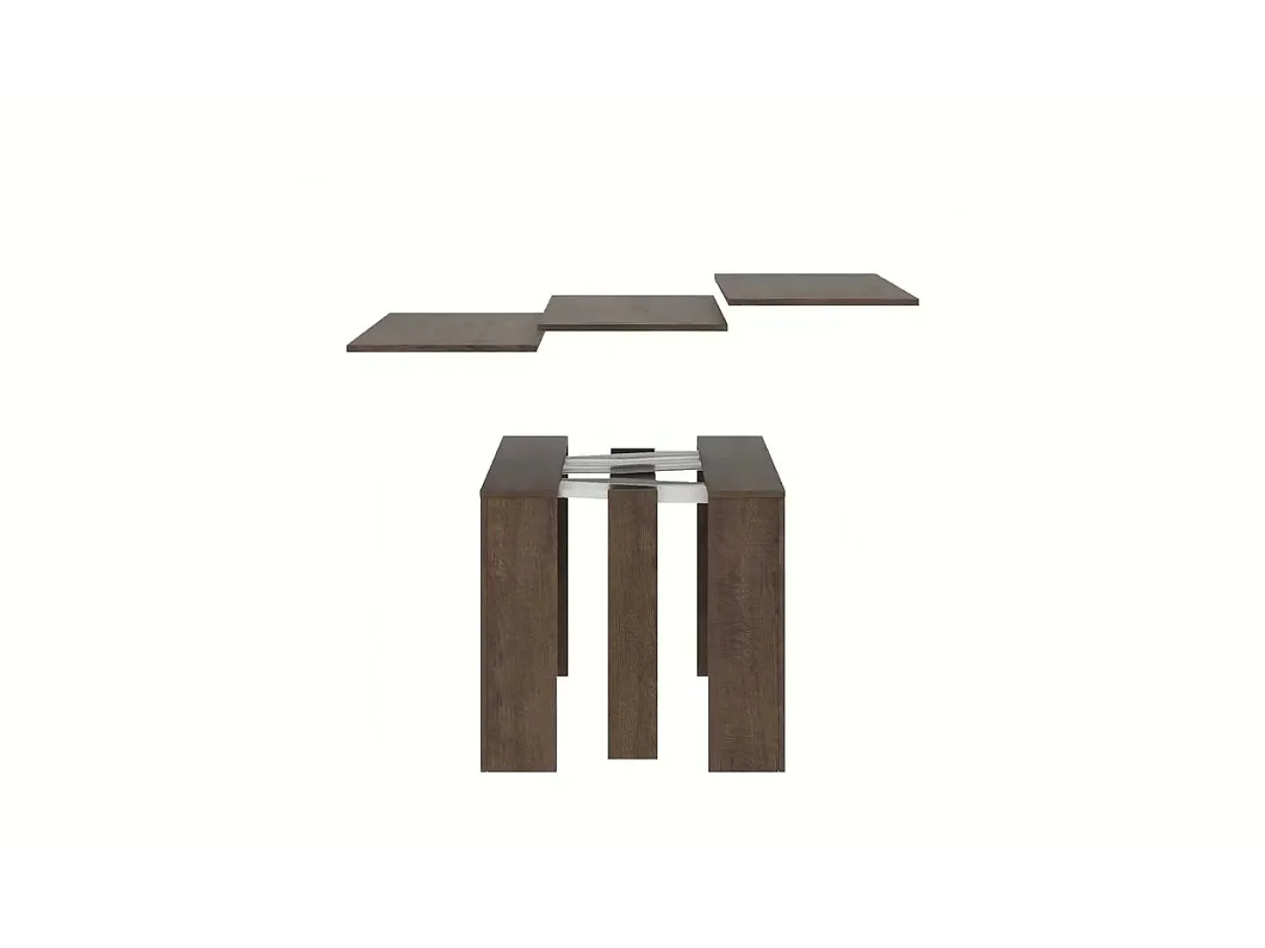 Mesa consola extensível 90x42/198 cm Modem Small Carvalho Natural^ITAMOBY Hot