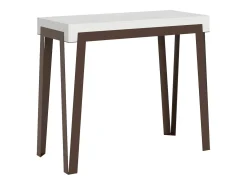 Mesa consola extensível 90x40/196 cm Rio Small Cinza Branca quadro Ferrugem^ITAMOBY Hot