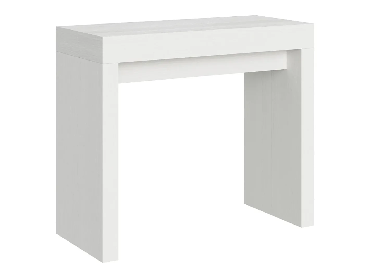 Mesa consola extensível 90x40/300 cm Roxell Cinza Branca*ITAMOBY Sale