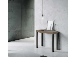 Mesa consola extensível 90x40/300 cm Everyday Tortora quadro Antracite*ITAMOBY Hot