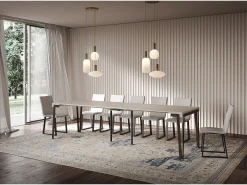 Mesa consola extensível 90x40/300 cm Rio Cachemira quadro Ferrugem^ITAMOBY Hot