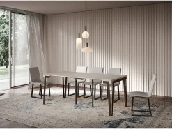 Mesa consola extensível 90x40/300 cm Rio Cachemira quadro Ferrugem^ITAMOBY Hot