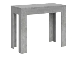 Mesa consola extensível 90x42/198 cm Bora Small cimento^Ityhome Hot