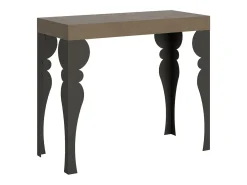 Mesa consola extensível 90x40/196 cm Paxon Small Tortora quadro Antracite*ITAMOBY Sale