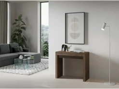 Mesa consola extensível 90x40/300 cm Roxell Nogueira*ITAMOBY Sale