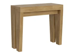 Mesa consola extensível 90x40/300 cm Spimbo Carvalho Natural^ITAMOBY Online