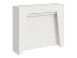 ITAMOBY Consola*Mesa consola extensível 90x25/211 cm Anea Cinza Branca extensões internas Branco