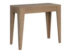 ITAMOBY Consola*Mesa consola extensível 90x42/198 cm Isotta Small Carvalho Natural Natural claro
