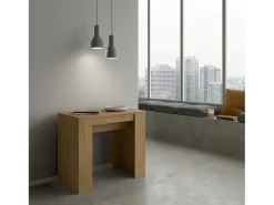 Mesa consola extensível 90x48/204 cm Basic Small Carvalho Natural*ITAMOBY Online