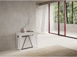 Mesa consola extensível 90x42/302 cm Zima cinza branca^Ityhome Sale