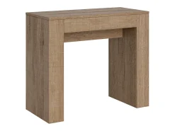 Mesa consola extensível 90x42/302 cm Modem Carvalho Natural^ITAMOBY Discount