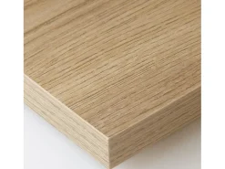 Skraut Home Consola*Mesa Consola Extensível, 262x90x73cm, Para 12 pessoas, Pés de madeira, Carvahlo Natural claro