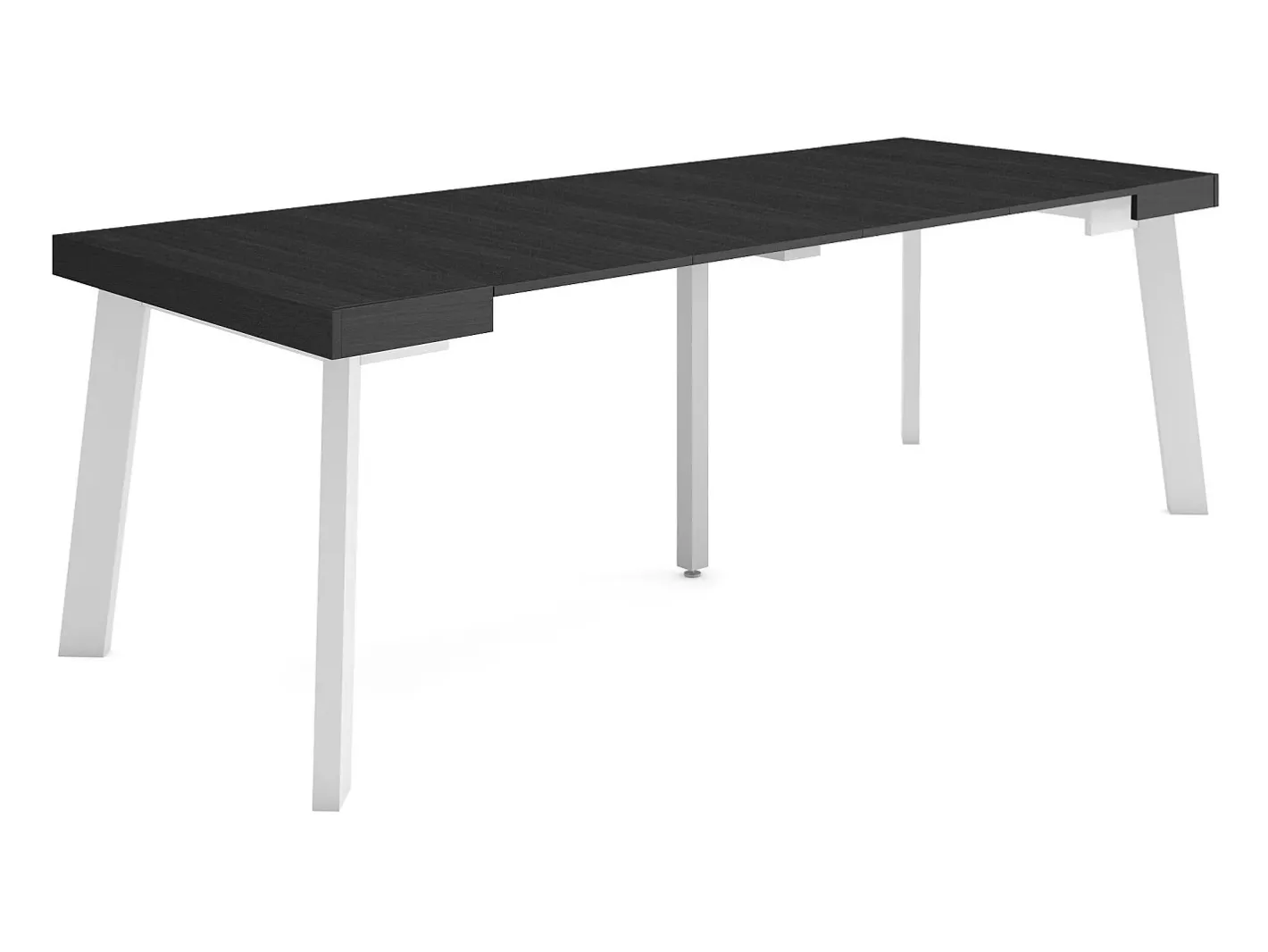 Best Mesa Consola Extensível, 222x90x73cm, Para 10 pessoas, Pés de madeira, Consola