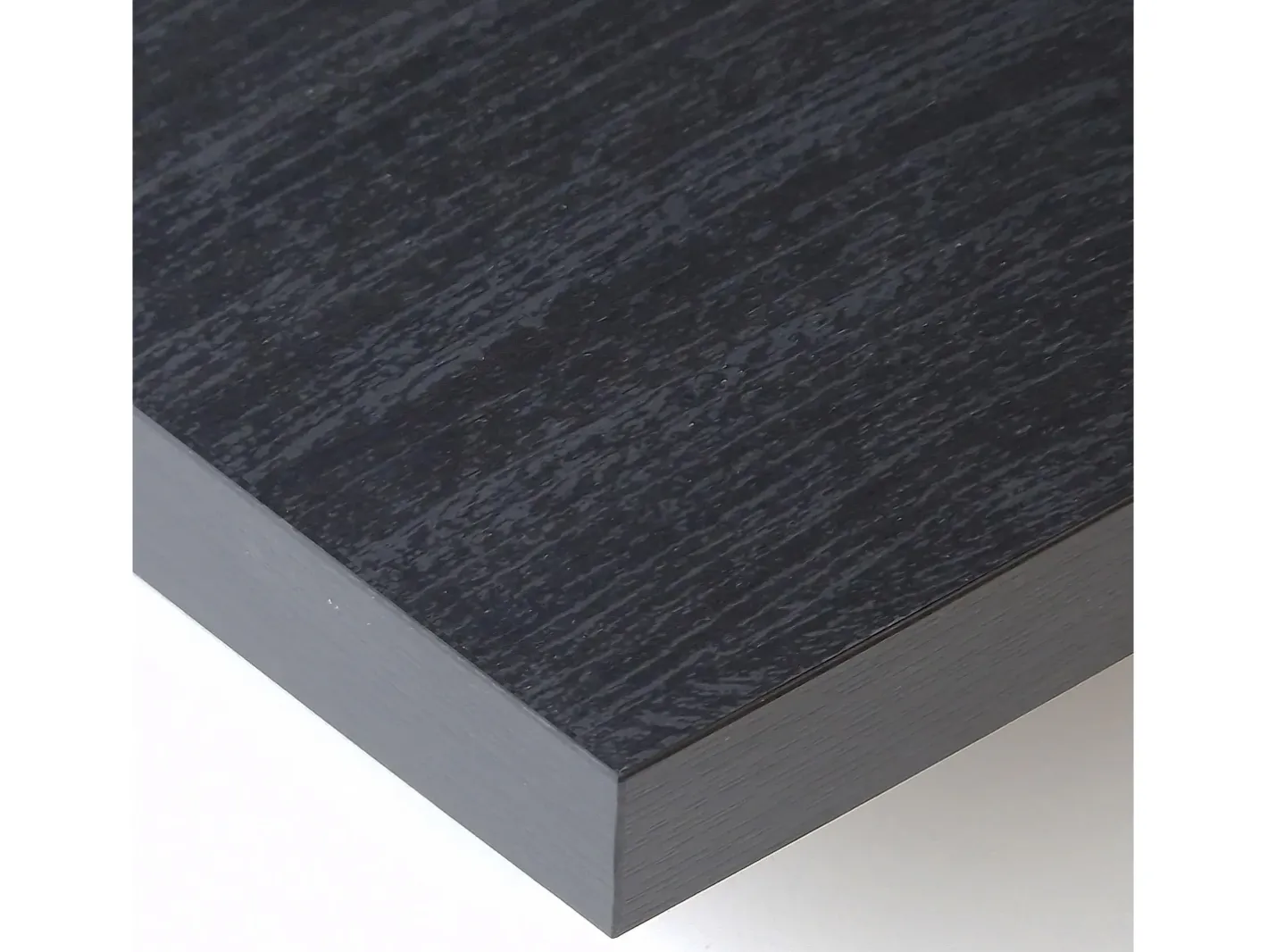 Skraut Home Consola*Mesa Consola Extensível, 302x90x73cm, Para 14 pessoas, Pés de madeira, Preto