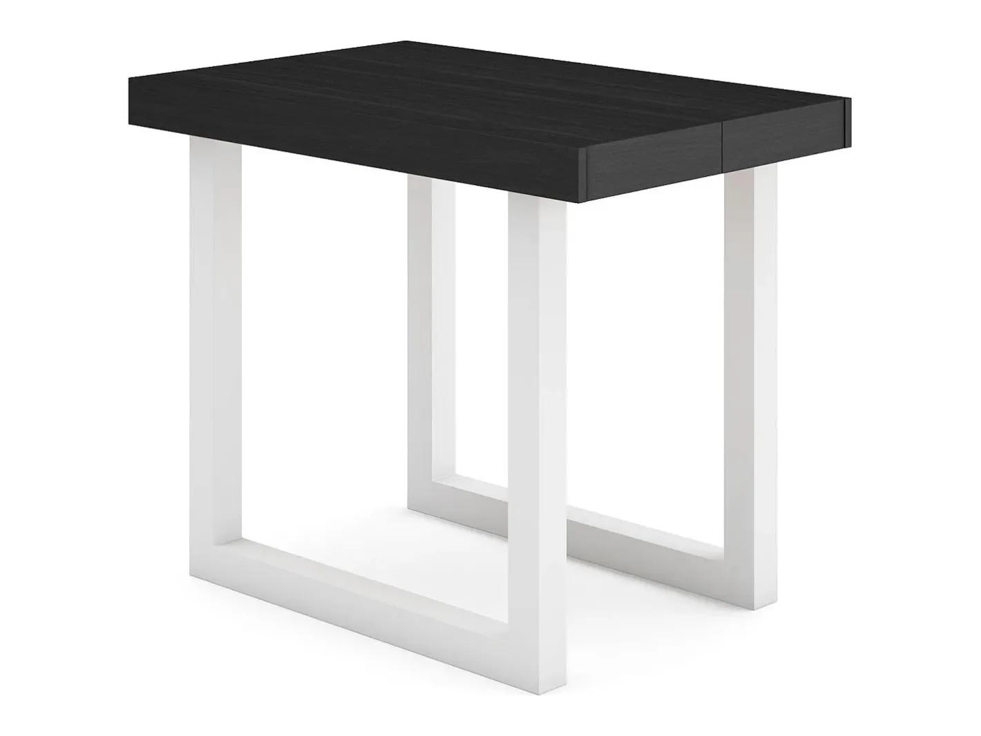 Skraut Home Consola*Mesa Consola Extensível, 302x90x73cm, Para 14 pessoas, Pés de madeira, Preto