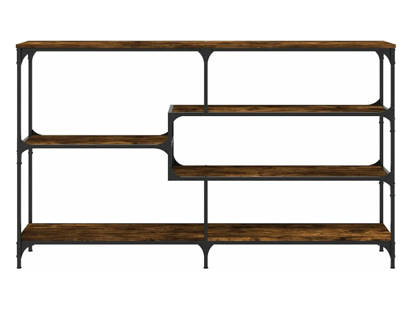 vidaxl Consola*Mesa consola 160x32x95 cm derivados de madeira carvalho fumado Natural claro