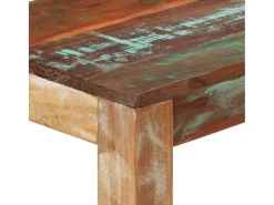 vidaxl Consola*Mesa consola 110x35x76 cm madeira recuperada maciça Multicor