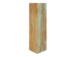 vidaxl Consola*Mesa consola 110x35x76 cm madeira recuperada maciça Multicor