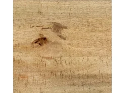 vidaxl Consola*Mesa consola 110x30x75 cm madeira de mangueira áspera maciça Natural claro