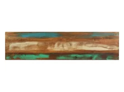vidaxl Consola*Mesa consola 120x30x75 cm madeira recuperada maciça Natural claro