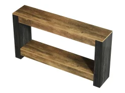 Mesa Console de 160 cm de Comprimento para Entrada, Mesa de Entrada em Madeira Rústica para Sala*Tribesigns Outlet
