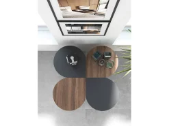 Mesa de apoio - A62cm x L46cm x P55cm nogueira -Trébol*Herdasa Clearance