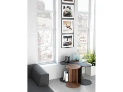 Mesa de apoio - A62cm x L46cm x P55cm nogueira -Trébol*Herdasa Clearance
