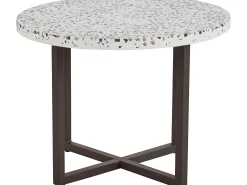 New Mesa de apoio com 2 gavetas em MDF verde-esmeralda Mesa De Apoio