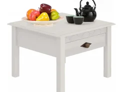 Mesa de apoio com 1 gaveta em MDF lavanda*Loft24 Sale