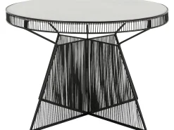 Mesa de apoio com 2 gavetas em MDF terracota*Loft24 New