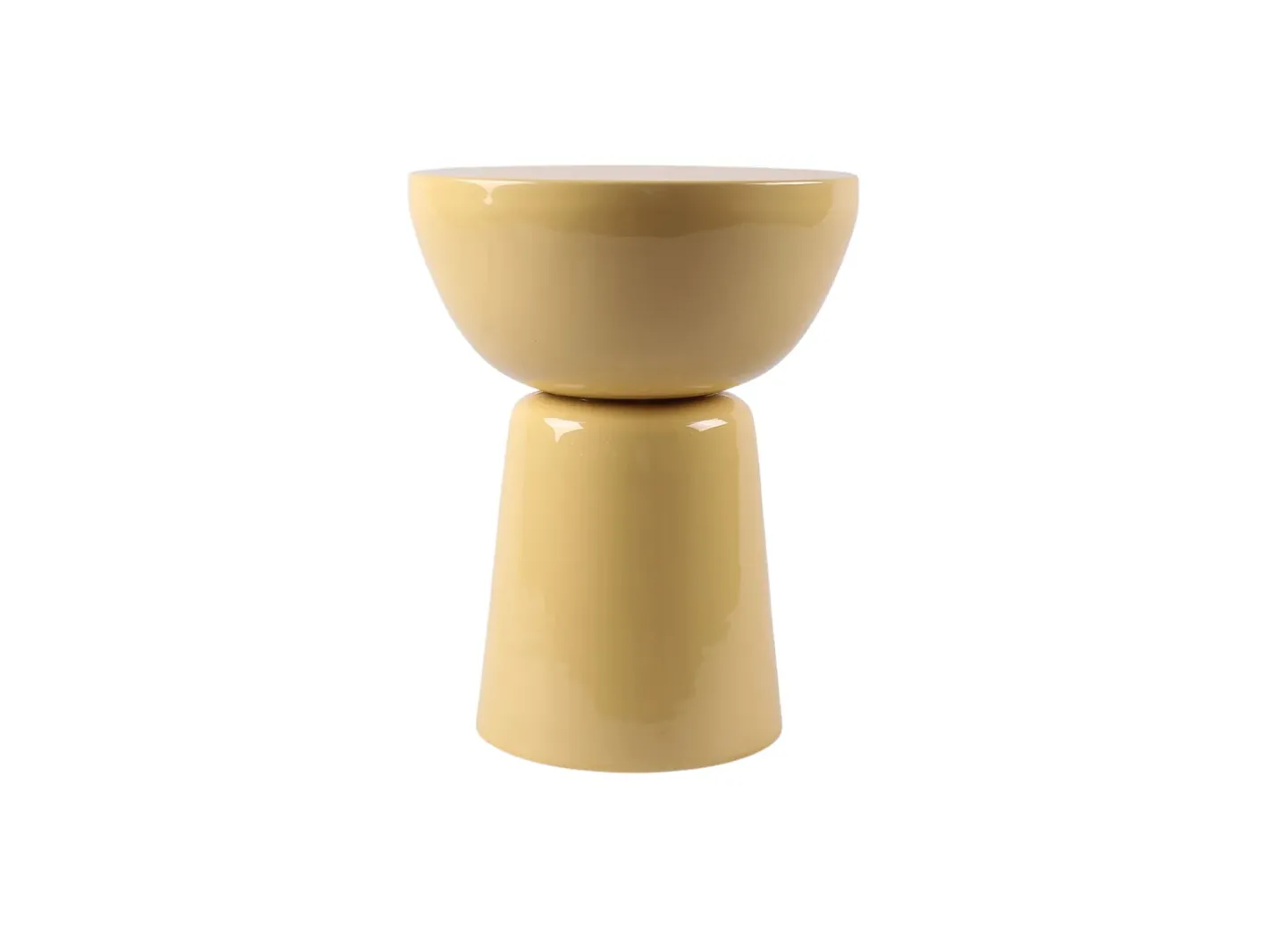 Mesa de apoio de metal - brilhante - MENIRO*Vente-unique New