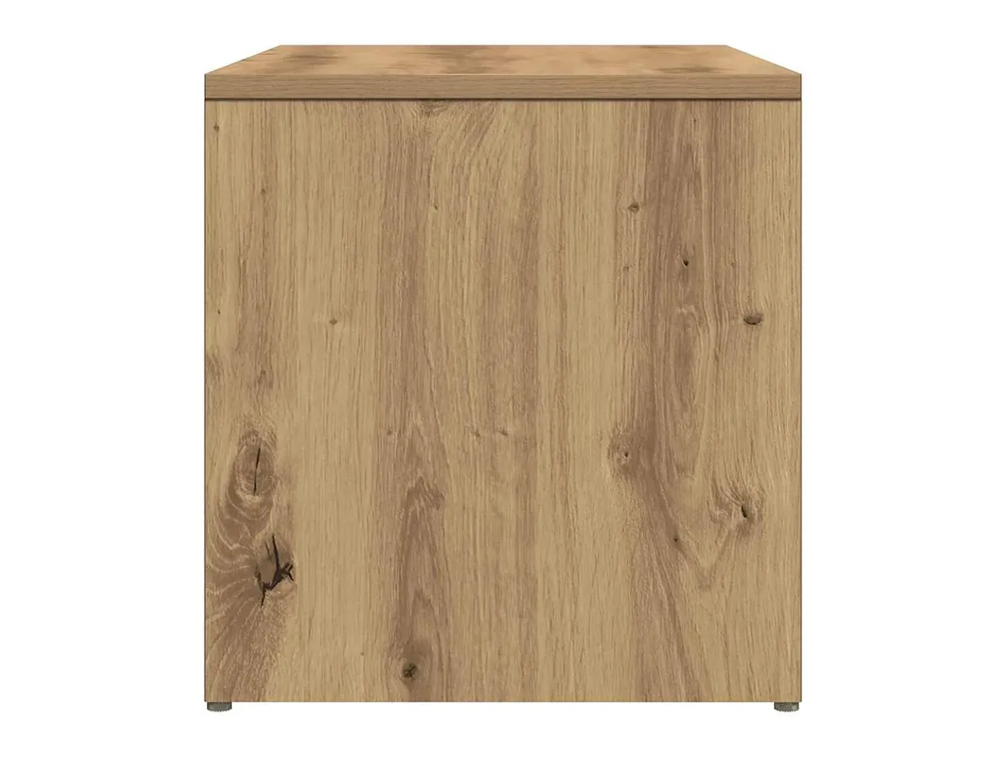 vidaxl Mesa De Apoio*Mesa de apoio 59x36x38 cm derivados madeira carvalho artisiano Natural claro