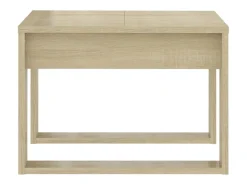 vidaxl Mesa De Apoio*Mesa de apoio 50x50x35 cm derivados de madeira carvalho sonoma Natural claro