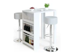 Outlet Mesa de bar 57x80x106 Móvel De Bar