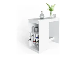 Outlet Mesa de bar 115x50x104.6 ross Móvel De Bar
