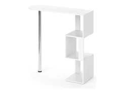 Vicco Móvel De Bar*Mesa de bar 113x39.8x111.8 vincent Branco