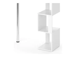Vicco Móvel De Bar*Mesa de bar 113x39.8x111.8 vincent Branco